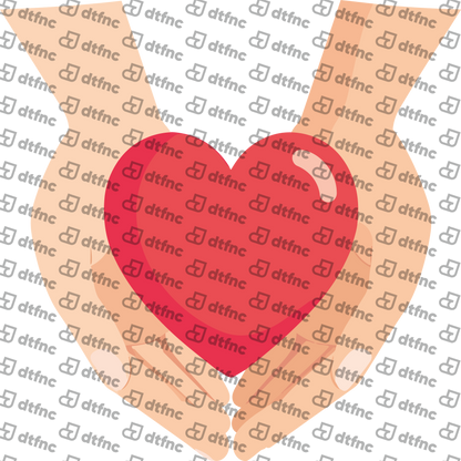 Valentine's Day - Cupped Hands Heart