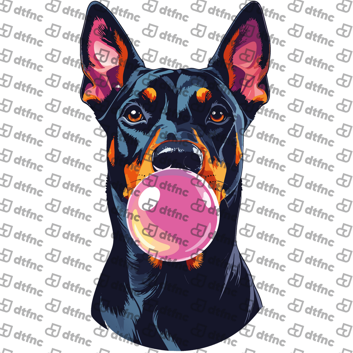 Animals - Bubblegum Doberman