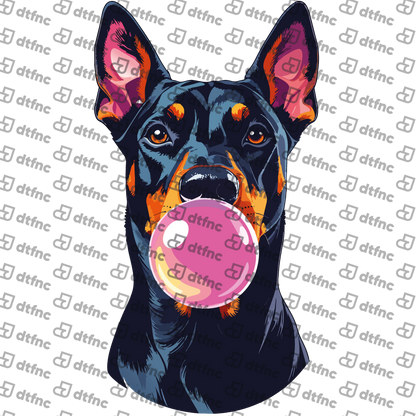 Animals - Bubblegum Doberman