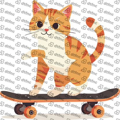 Animals - Skateboard Kitty Adventure