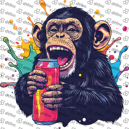 Animals - Energized Chimpanzee