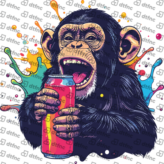 Animals - Energized Chimpanzee