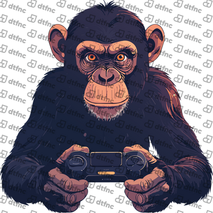 Animals - Gamer Chimpanzee