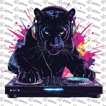 Animals - Neon DJ Black Panther