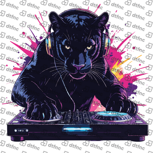 Animals - Neon DJ Black Panther