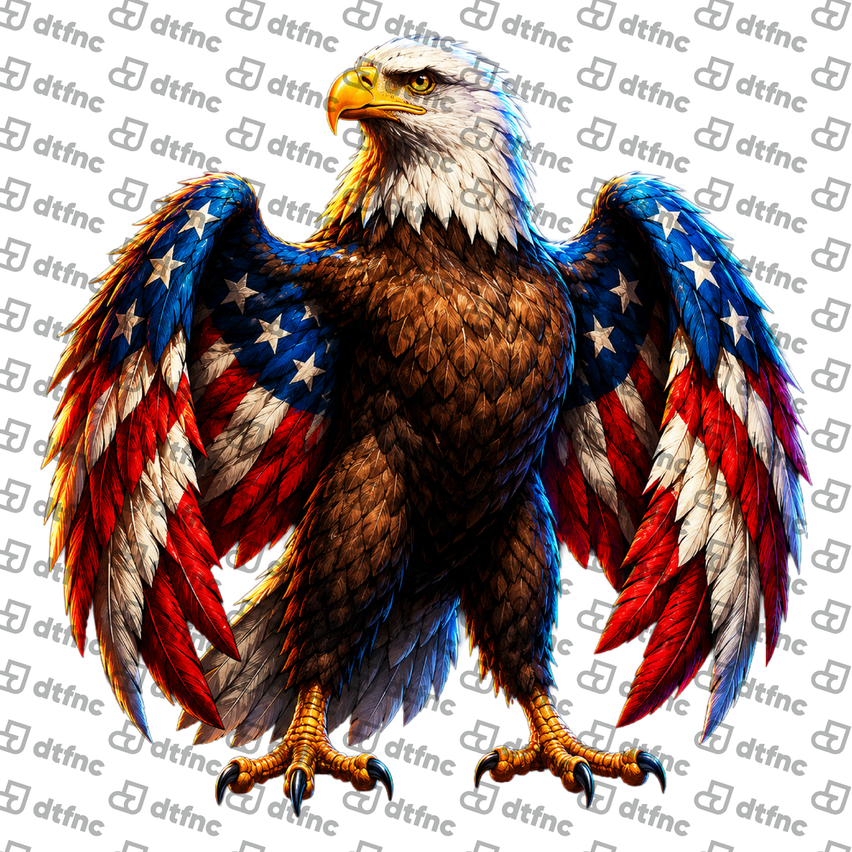 4th of July - Stars & Stripes Bald Eagle
