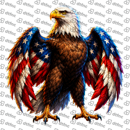 4th of July - Stars & Stripes Bald Eagle