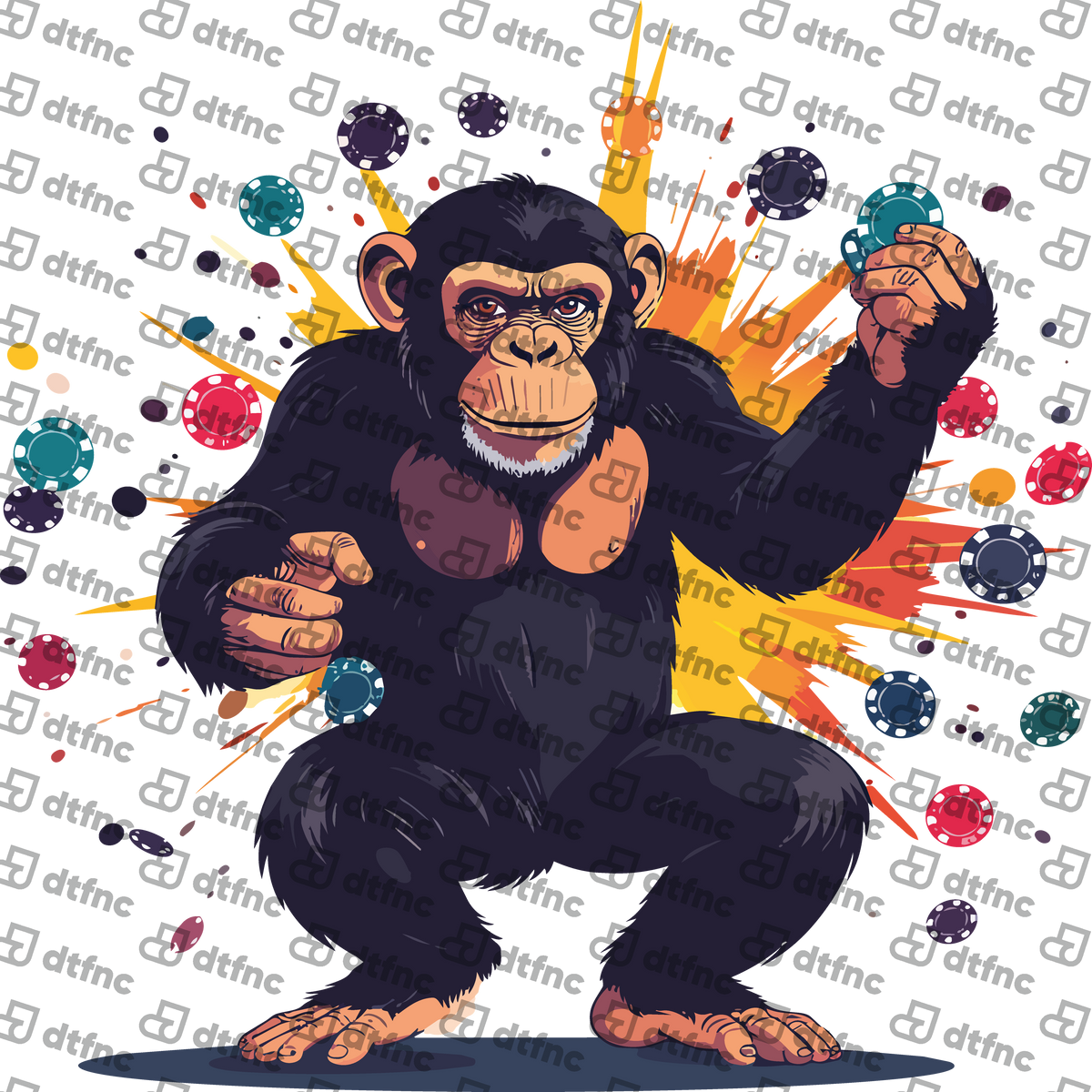 Animals - Jackpot High-Roller Chimpanzee