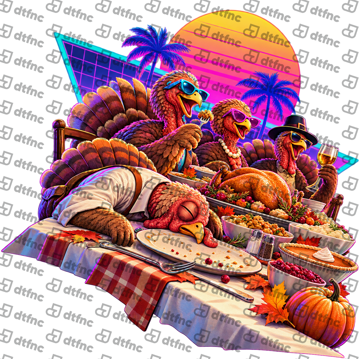 Thanksgiving - Neon Gobble Till You Wobble