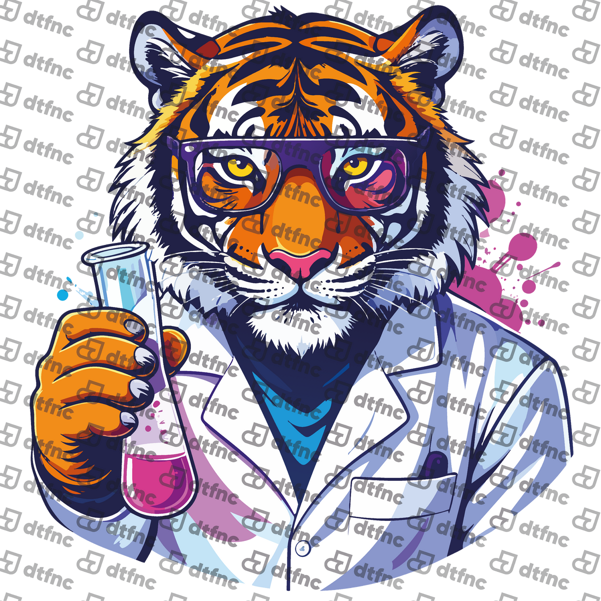 Animals - Mad Scientist Tiger