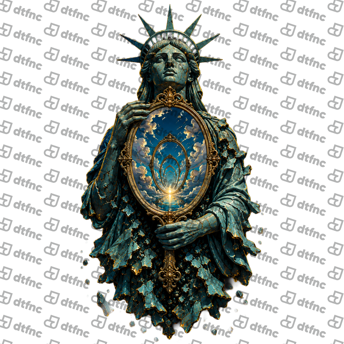 Art - Infinite Reflection Liberty