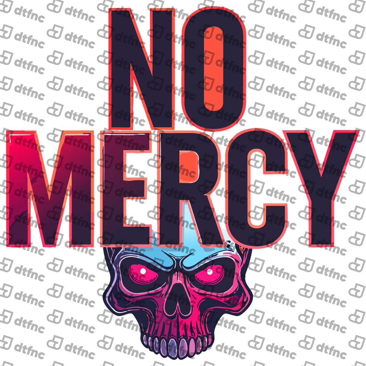Warriors & Legends – No Mercy Neon Skull