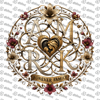 Mother's Day - Forever Family Floral Heart