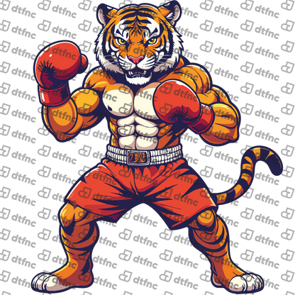 Animals - Heavyweight Boxing Tiger