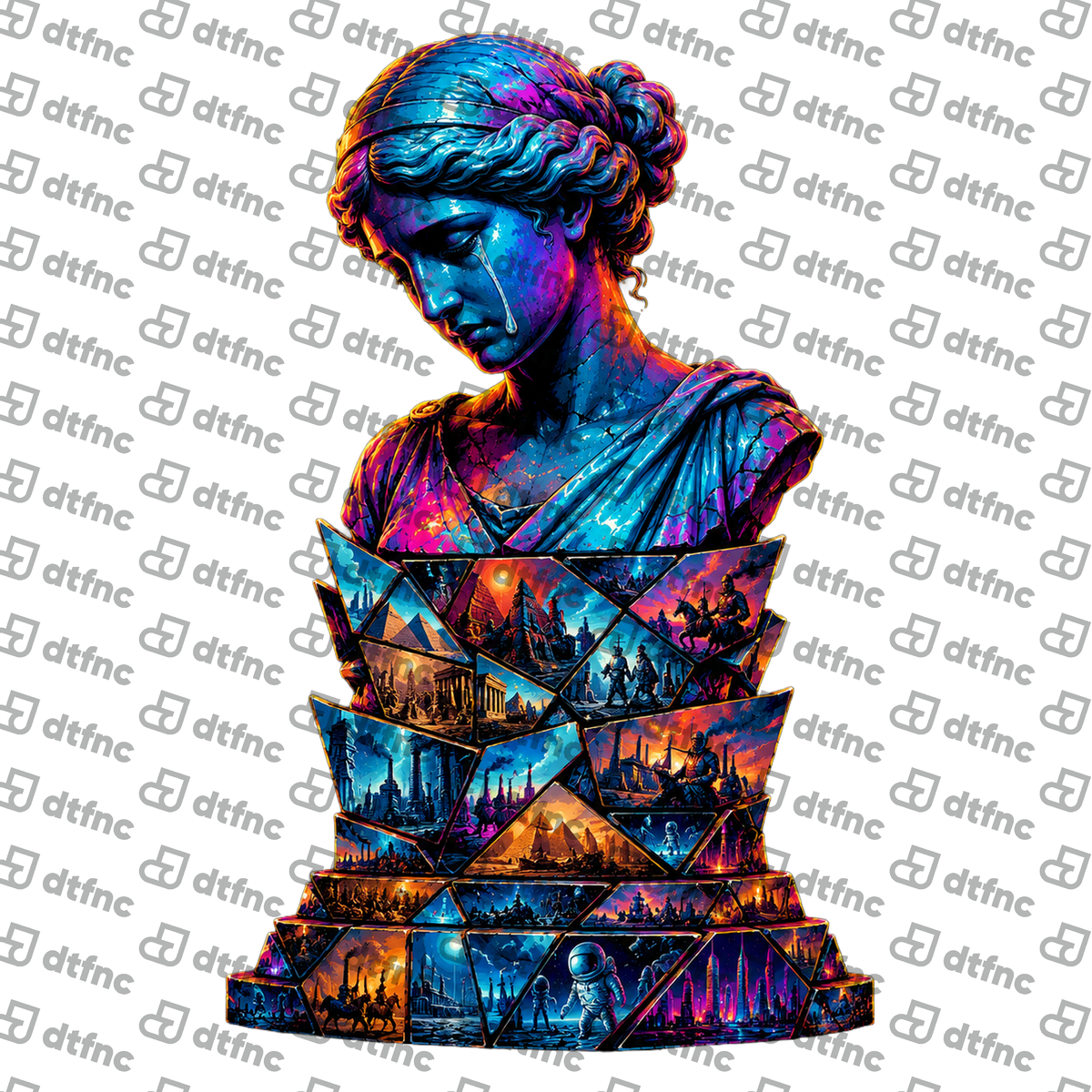 Art - Echoes of Civilization Mosaic Bust