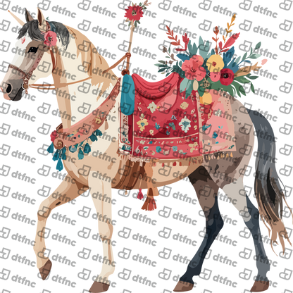Animals - Floral Festival Horse