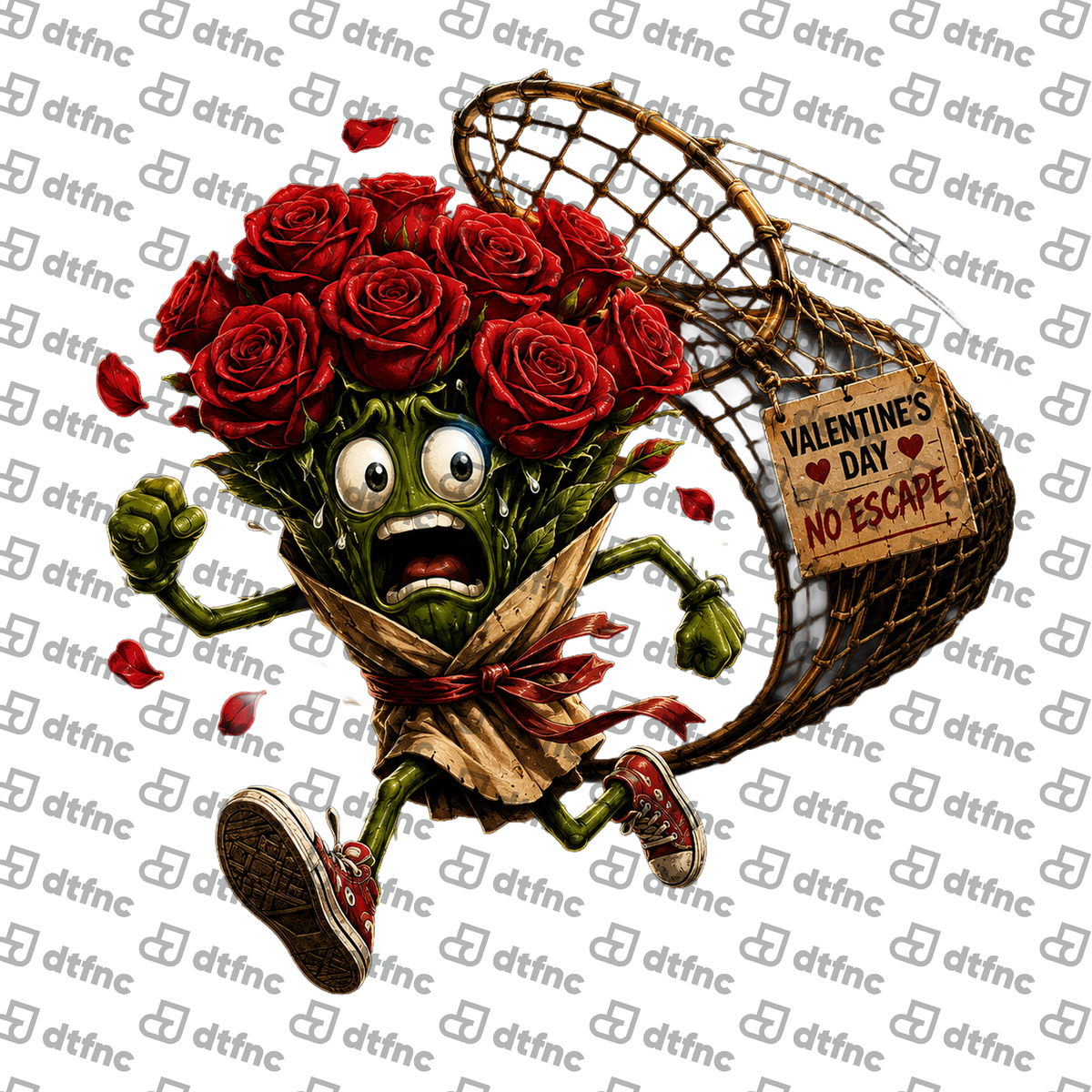 Valentine's Day - No Escape Rose Rebel