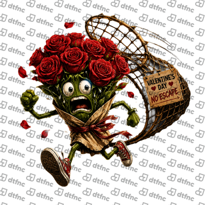 Valentine's Day - No Escape Rose Rebel