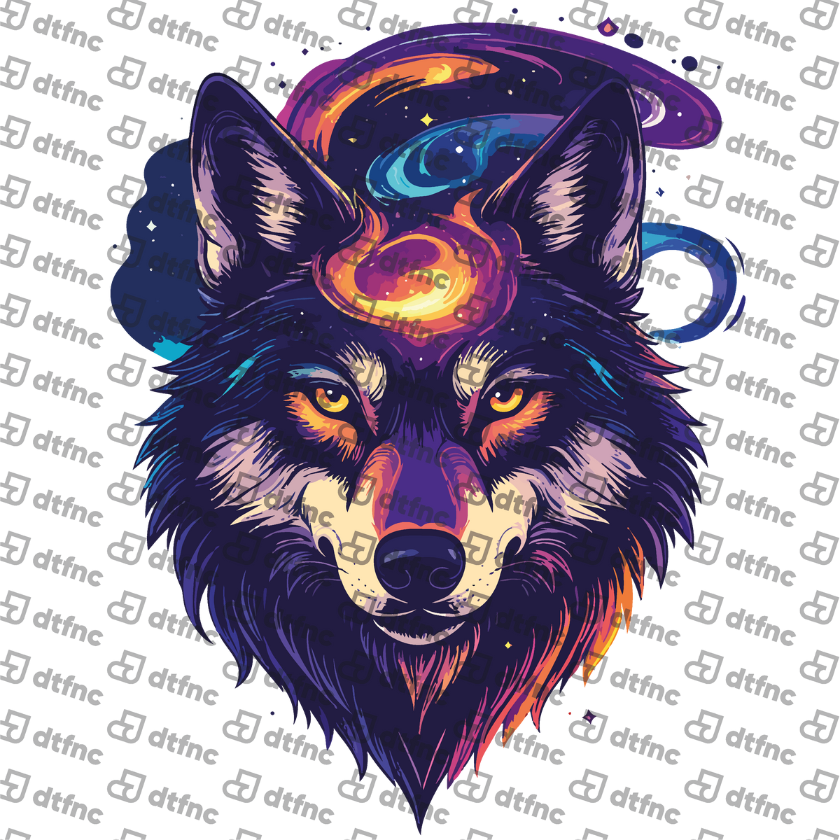Animals - Cosmic Spirit Wolf