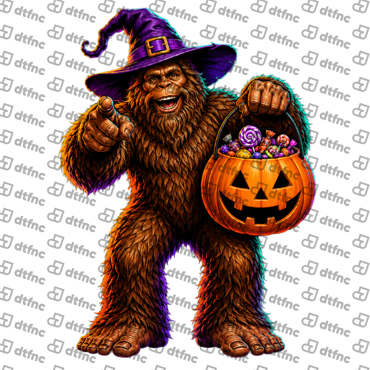 Halloween - Trick-or-Treat Bigfoot