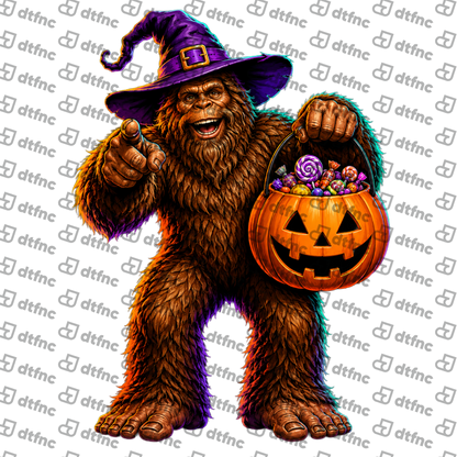 Halloween - Trick-or-Treat Bigfoot