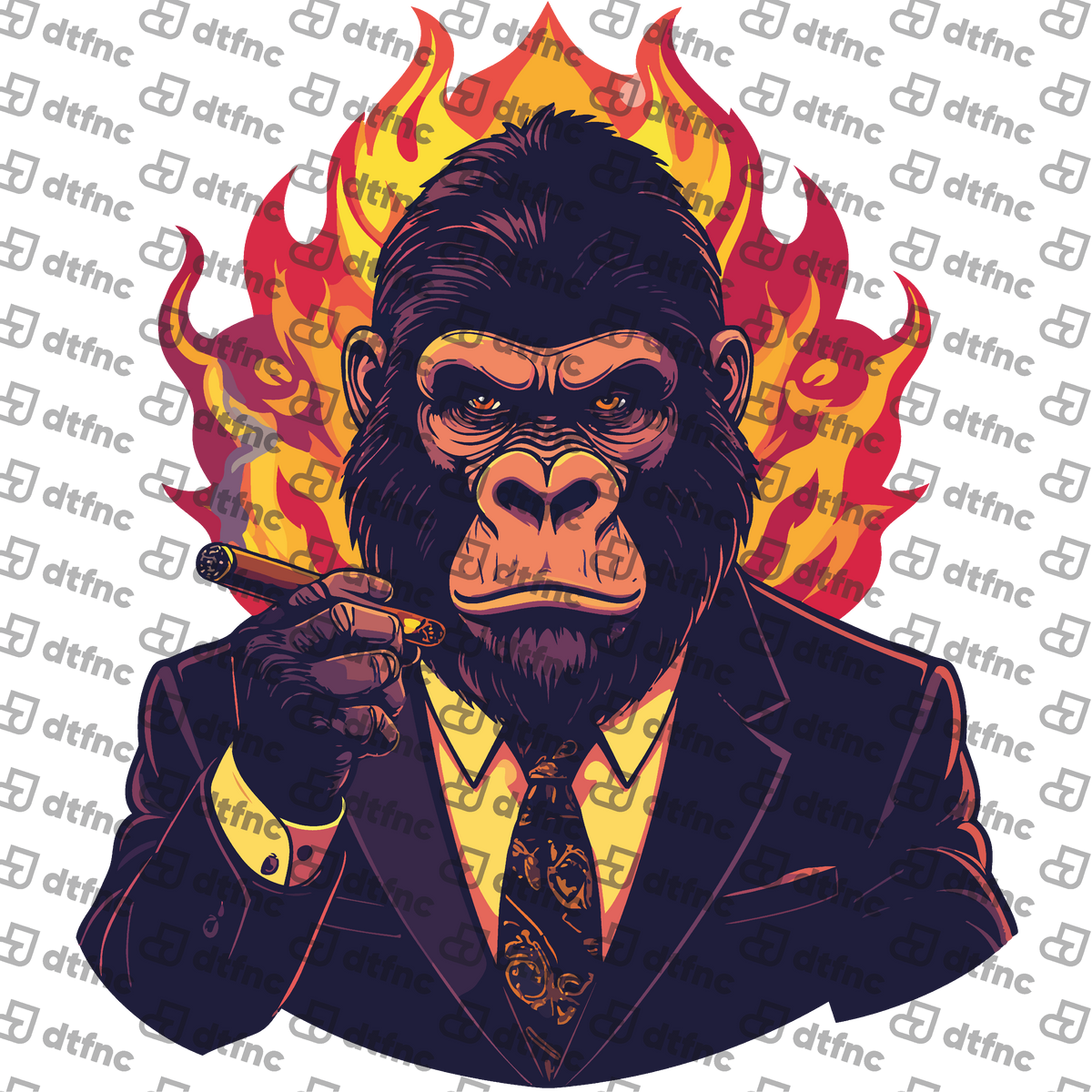 Animals - Fiery Boss Gorilla