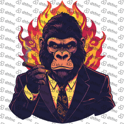 Animals - Fiery Boss Gorilla