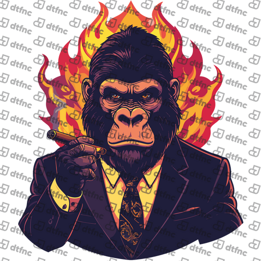 Animals - Fiery Boss Gorilla