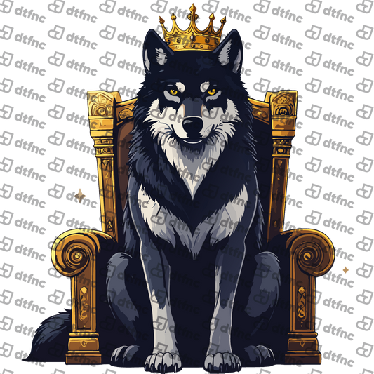 Animals - Crowned Wolf King