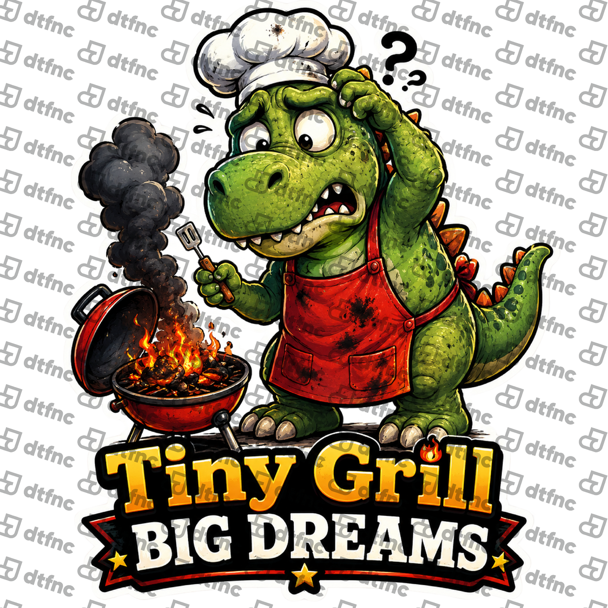 4th of July - Tiny Grill Big Dreams Dino Chef