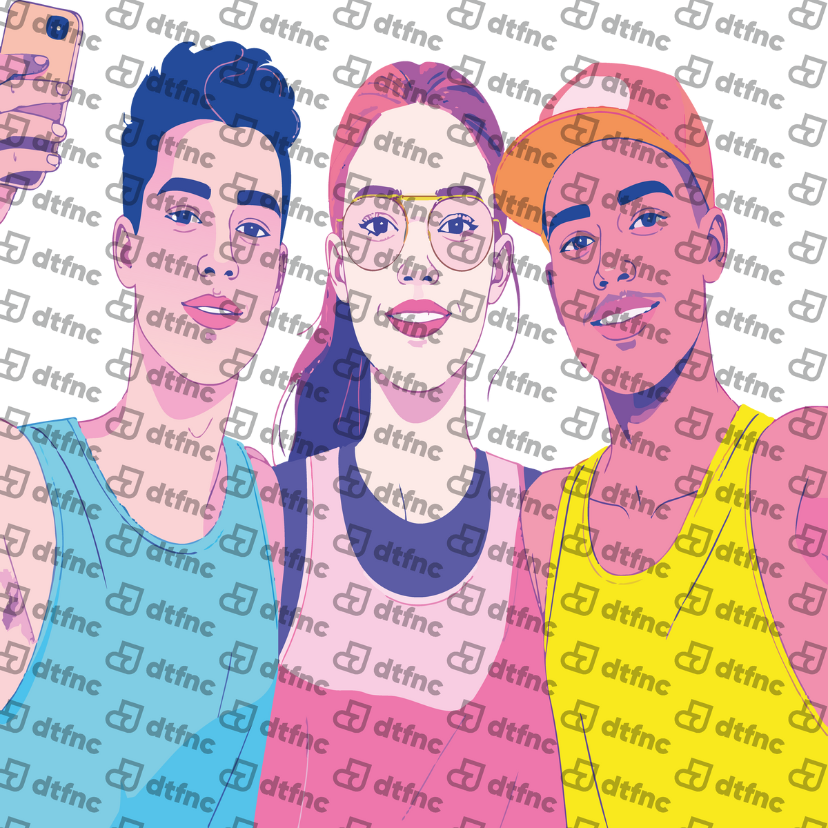 Winter Olympics - Victory Podium Selfie