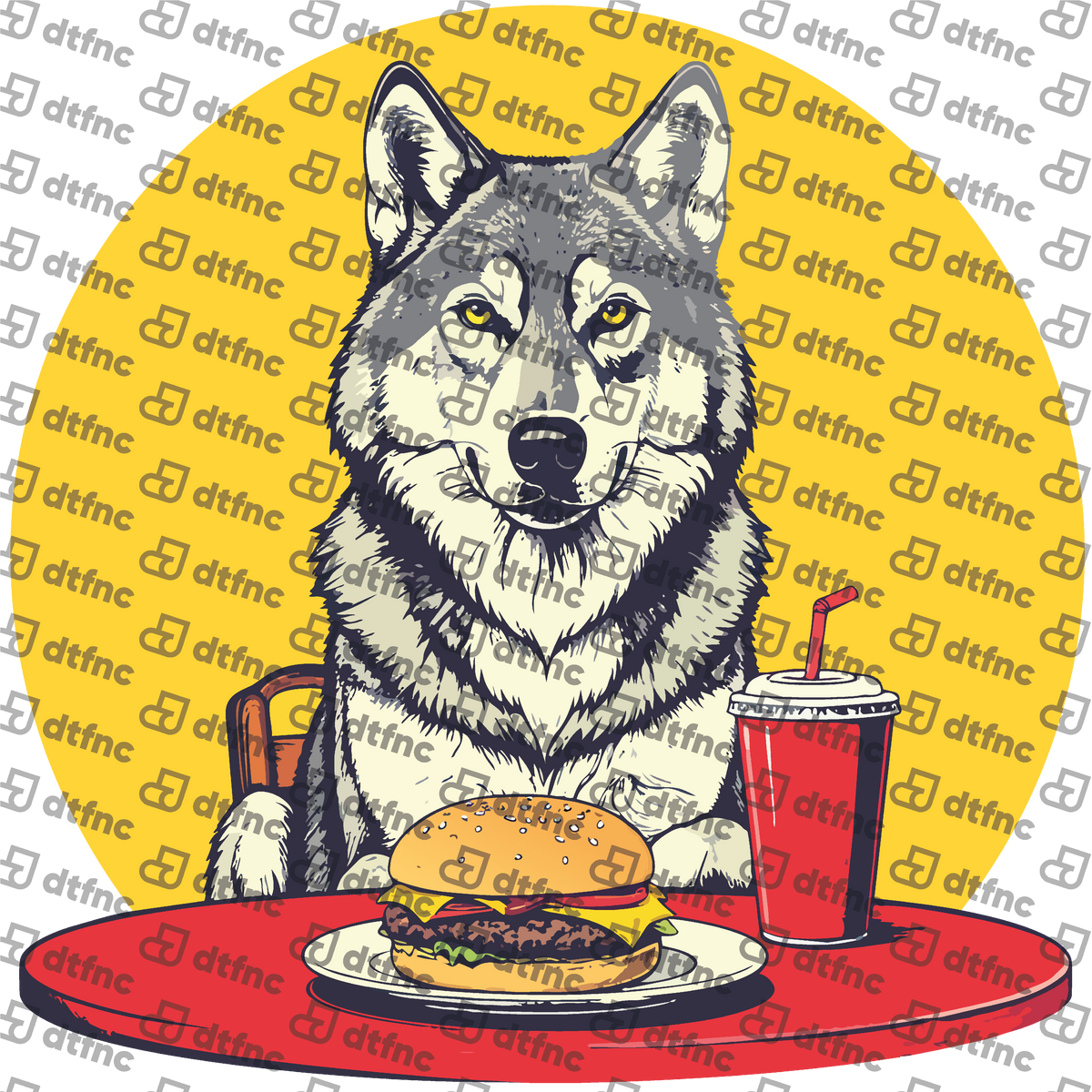 Animals - Fast Food Wolf