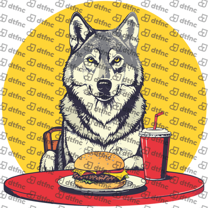 Animals - Fast Food Wolf