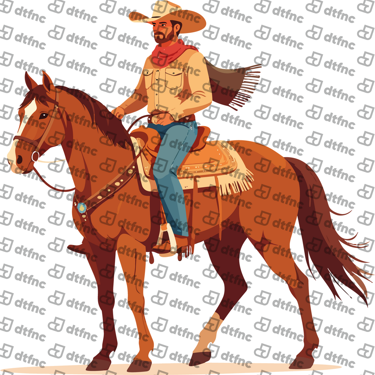 Animals - Western Cowboy Horse