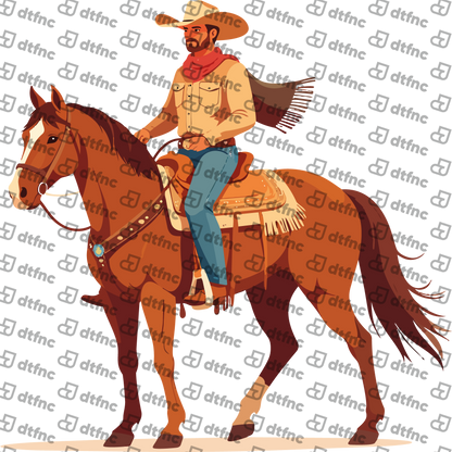 Animals - Western Cowboy Horse