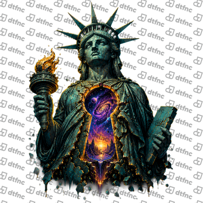 Art - Cosmic Keyhole Liberty