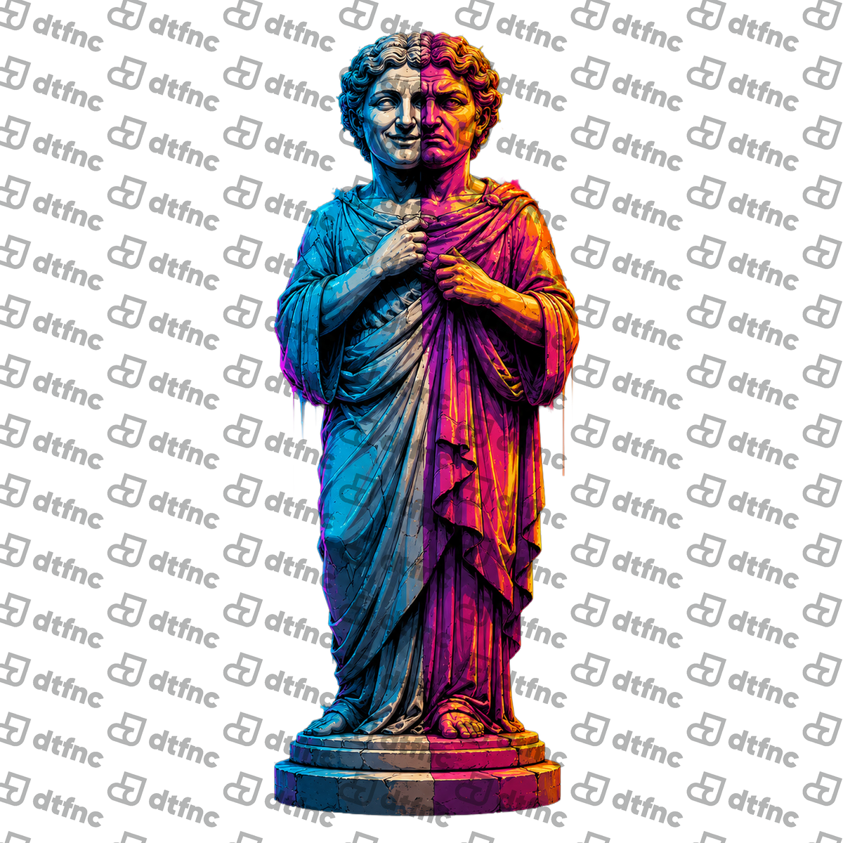Art - Duality of Emotion Statue