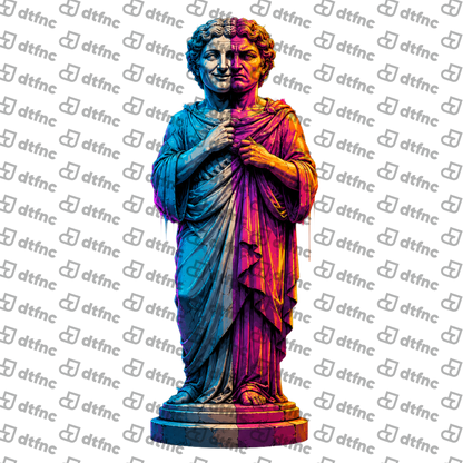 Art - Duality of Emotion Statue