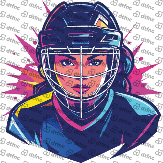 Winter Olympics - Fearless Ice Hockey Star