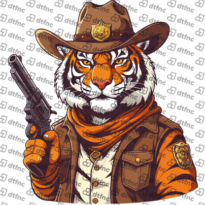 Animals - Cowboy Sheriff Tiger