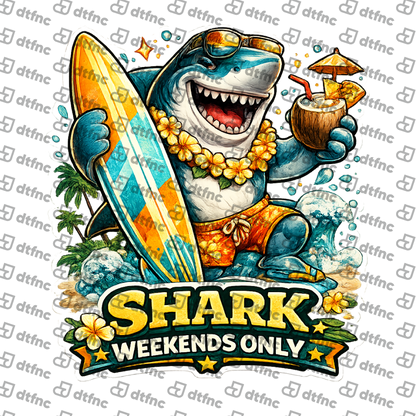 4th of July - Shark Weekends Only Surf Vibes