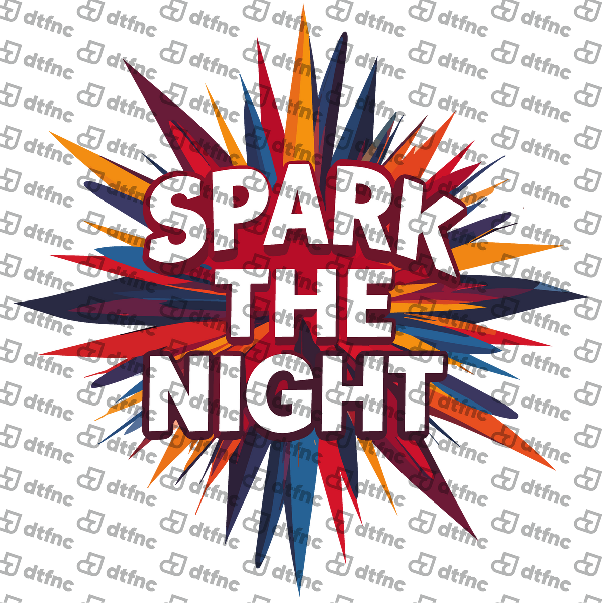 4th of July - Spark The Night Starburst