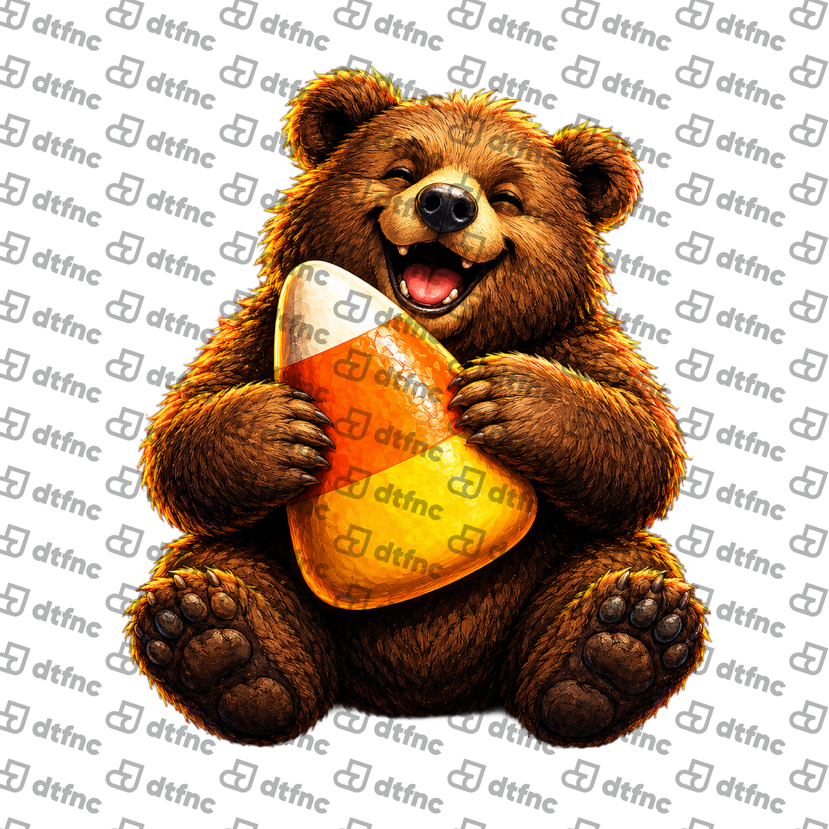 Halloween - Candy Corn Cuddle Bear
