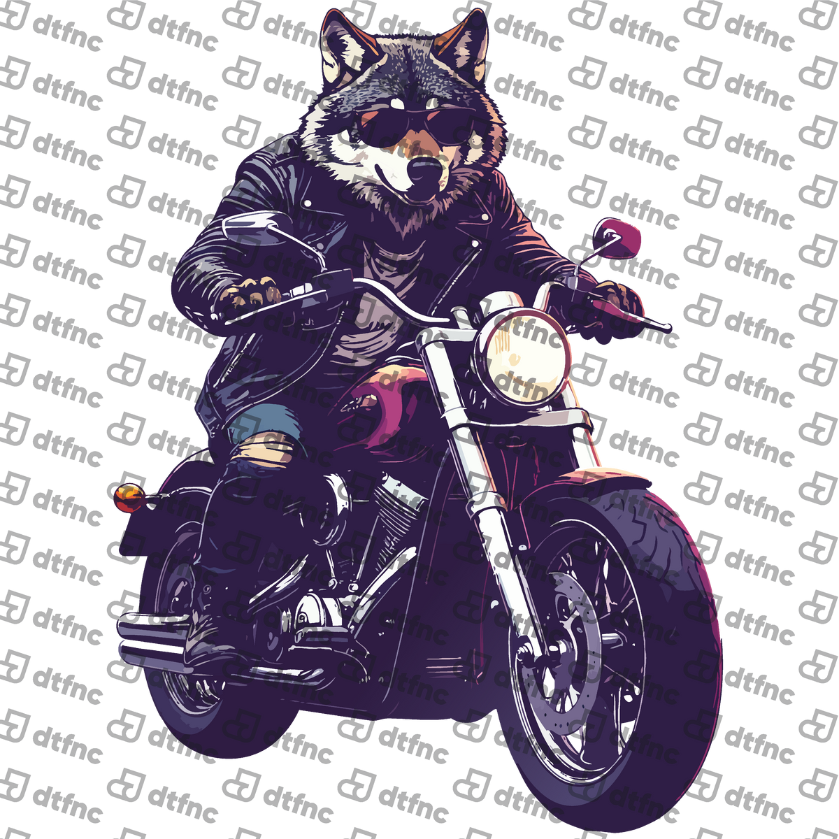 Animals - Rebel Rider Wolf