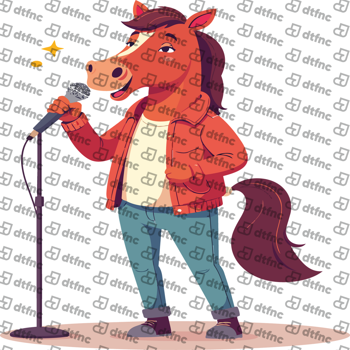 Animals - Spotlight Singing Stallion