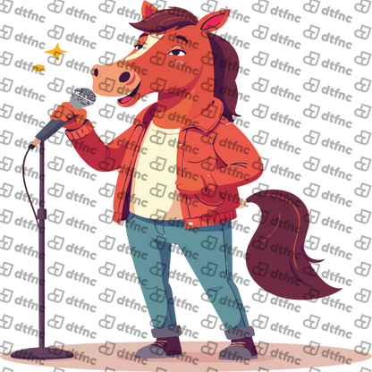 Animals - Spotlight Singing Stallion