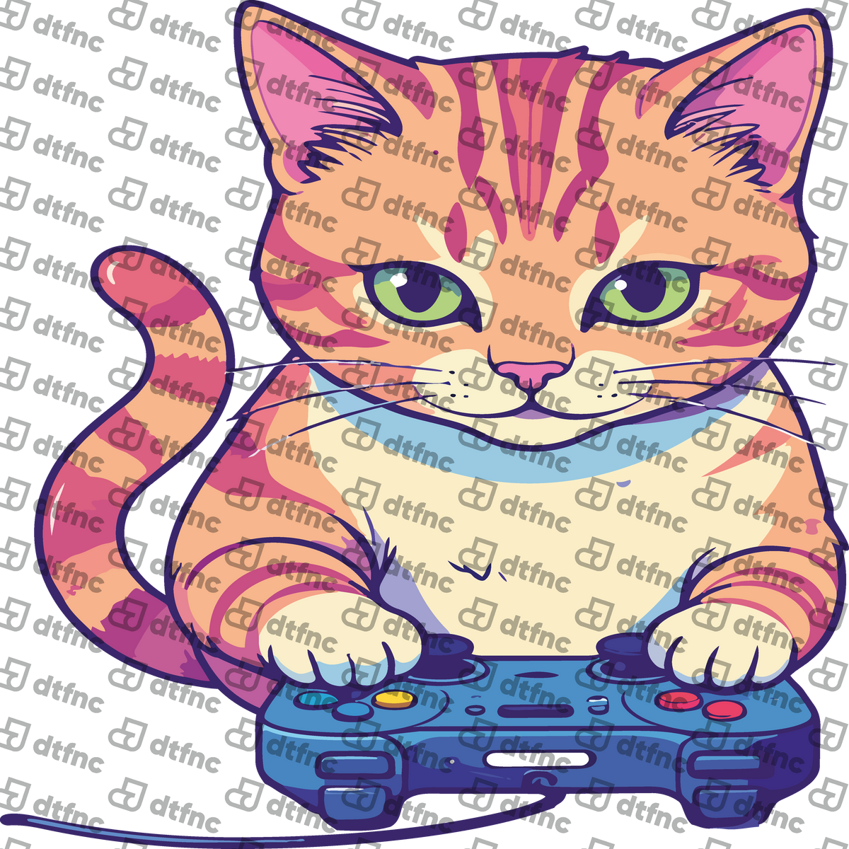 Animals - Gamer Cat Champion