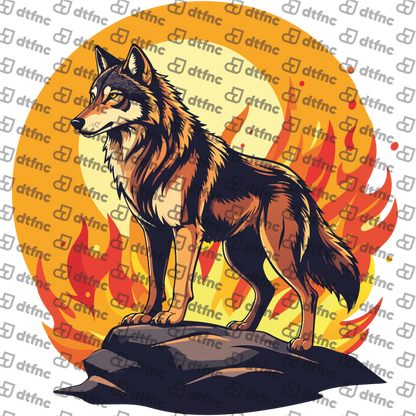 Animals - Blazing Sun Wolf