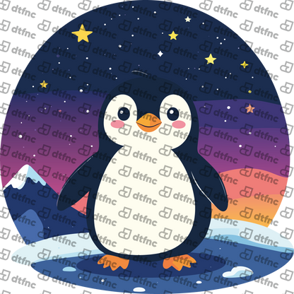 Animals - Dreamy Starry Penguin