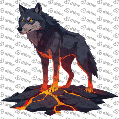 Animals - Volcanic Magma Wolf
